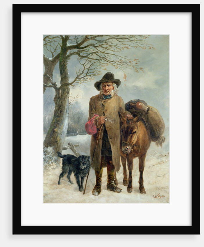 Gathering winter fuel by John Barker