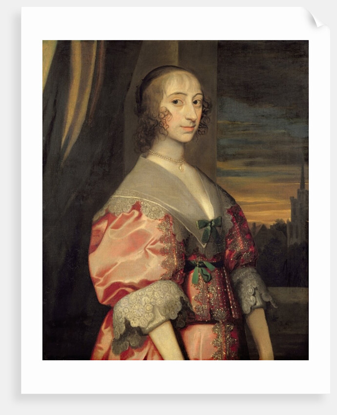 Lady Hoghton, wife of the lst Baronet, 17th century by Anthony van Dyck