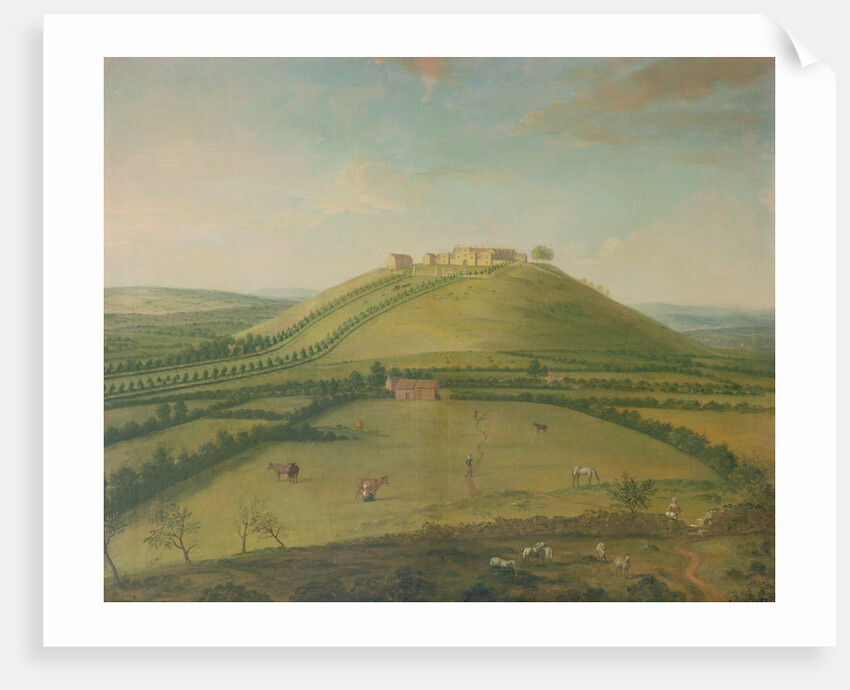 Hoghton Tower, 18th century by Arthur Devis