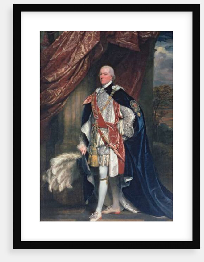 George John Spencer, 1st Lord of the Admiralty in Garter Robes by John Singleton Copley