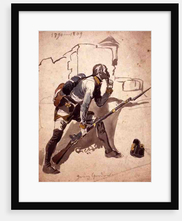 A Private Infantry of the Line, 1790-1809 by Johan Baptiste Heinefetter