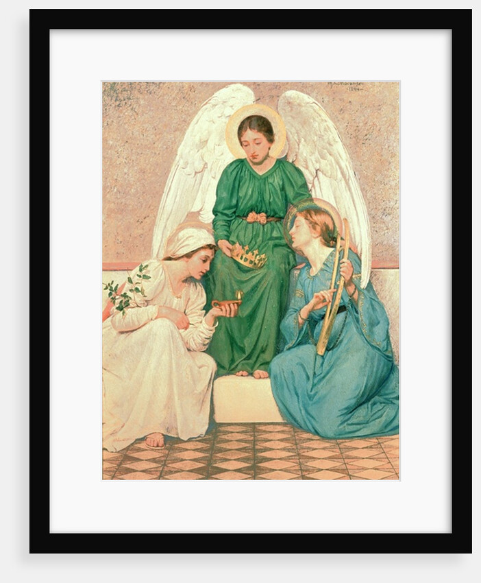 Faith, Hope and Love, 1894 by Mary Lizzy Macomber