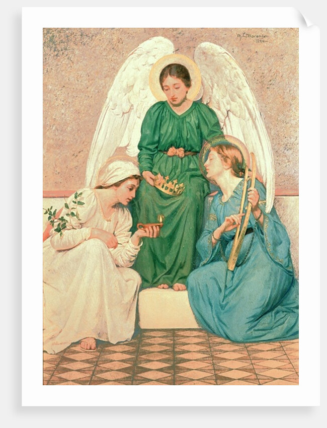 Faith, Hope and Love, 1894 by Mary Lizzy Macomber