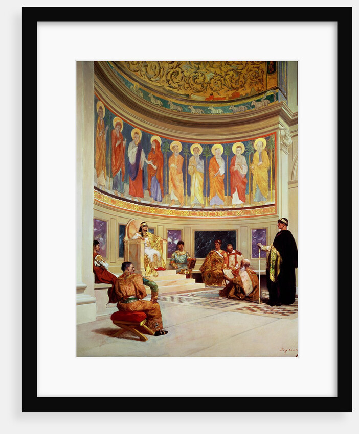 St John Chrysostom exiled by Empress Eudoxia by Benjamin Constant