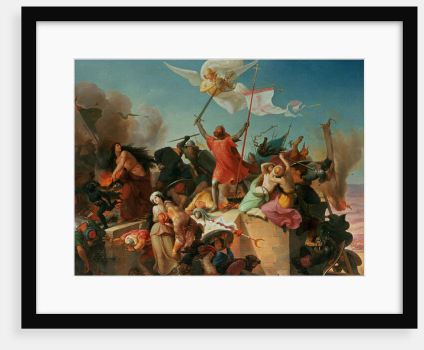 Godfrey de Bouillon, French Crusader by Karl Mucke