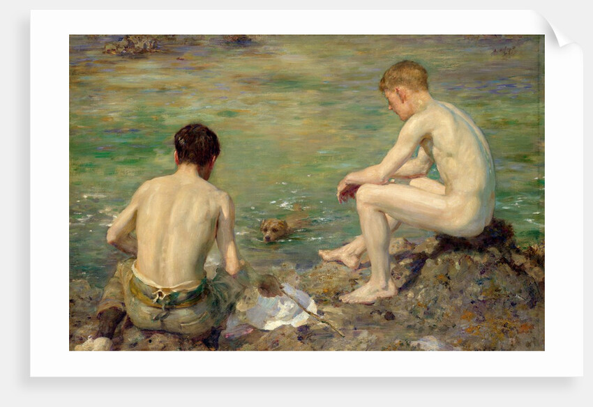 Three Companions by Henry Scott Tuke