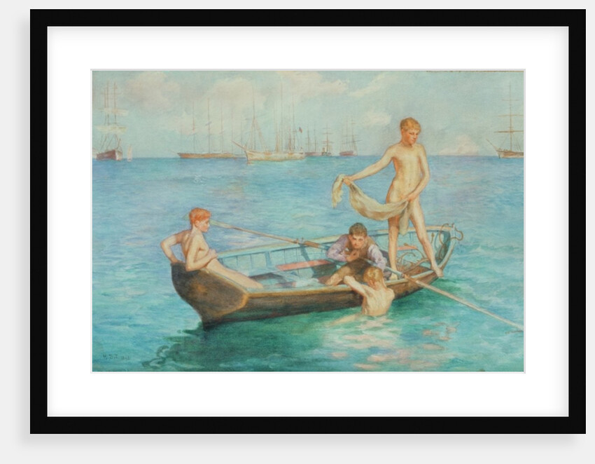 August Blue, 1896 by Henry Scott Tuke