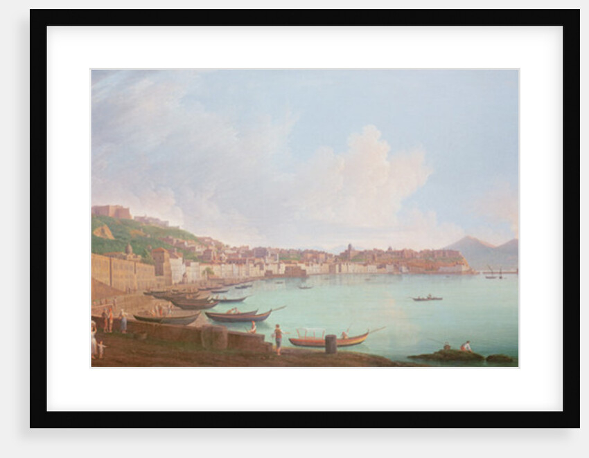 Bay of Naples, 18th century by Pietro Fabris