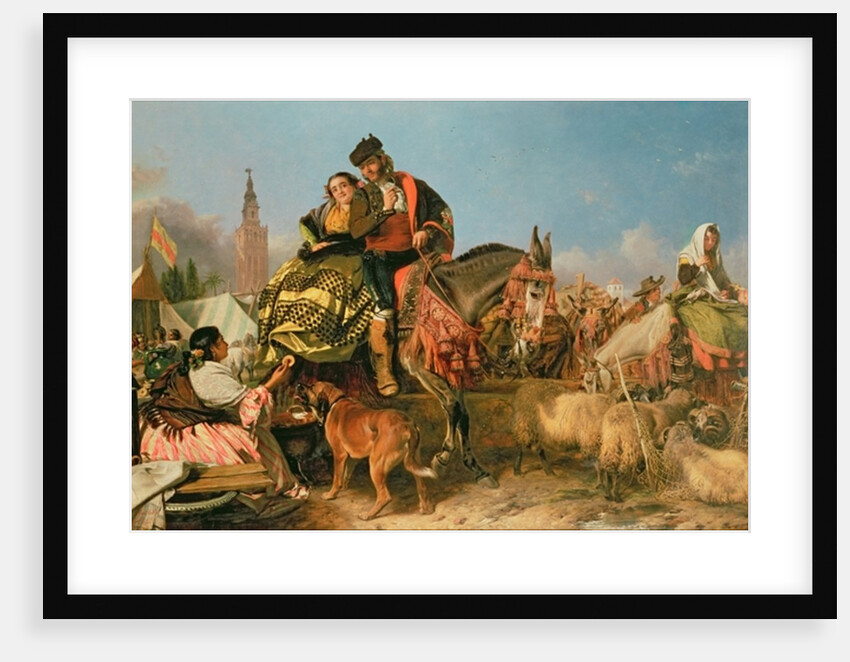 Fair at Seville by R. and Phillip John Ansdell