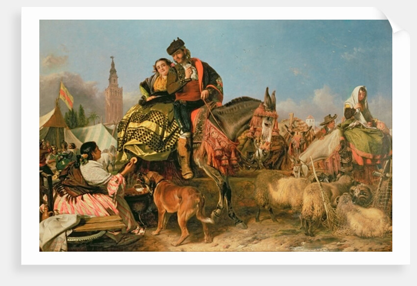 Fair at Seville by R. and Phillip John Ansdell