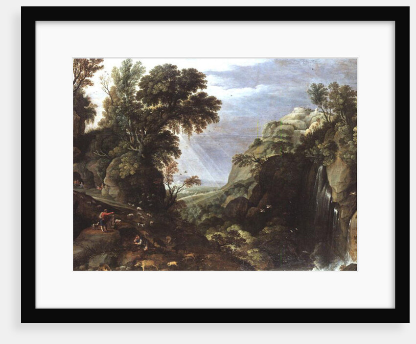 Classical landscape by Salomon van Ruisdael or Ruysdael