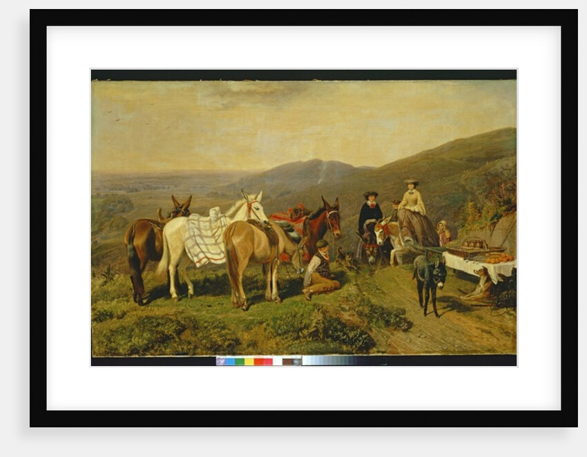 In the Malvern Hills, 1858 by Friedrich Wilhelm Keyl