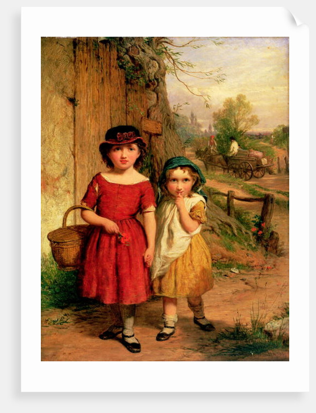 Little Villagers, 1869 by George Smith