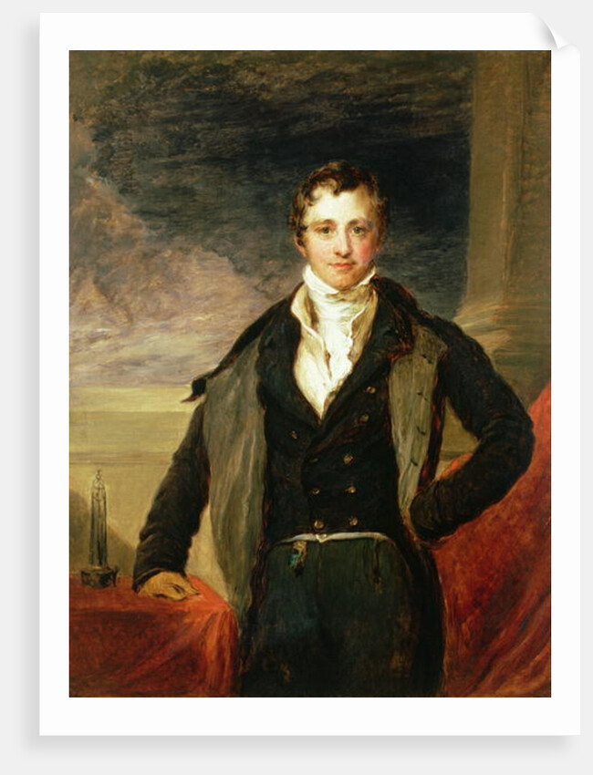 Portrait of Sir Humphry Davy by John Linnell