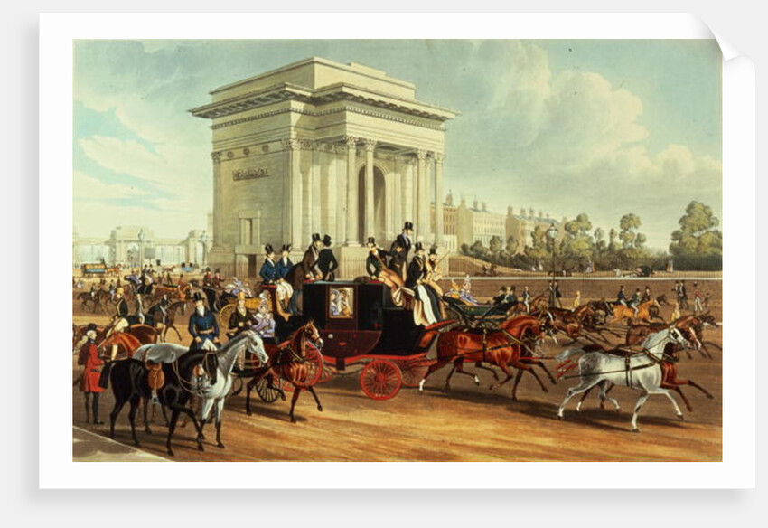 Hyde Park Corner by English School