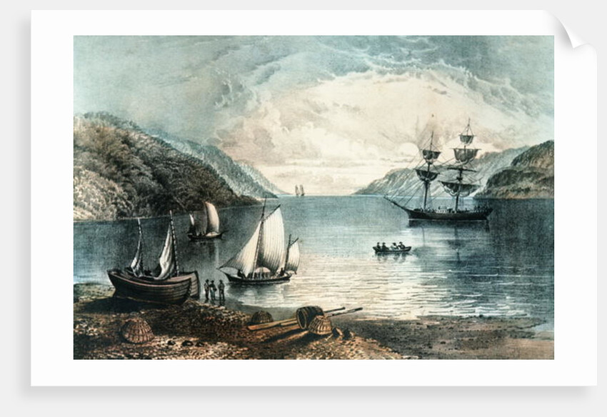 The Bay of Annapolis, c.1880 by N. and Ives J.M. Currier