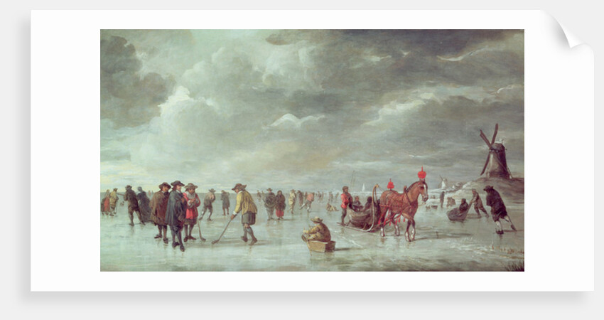 Skaters by Willem Kool or Koolen