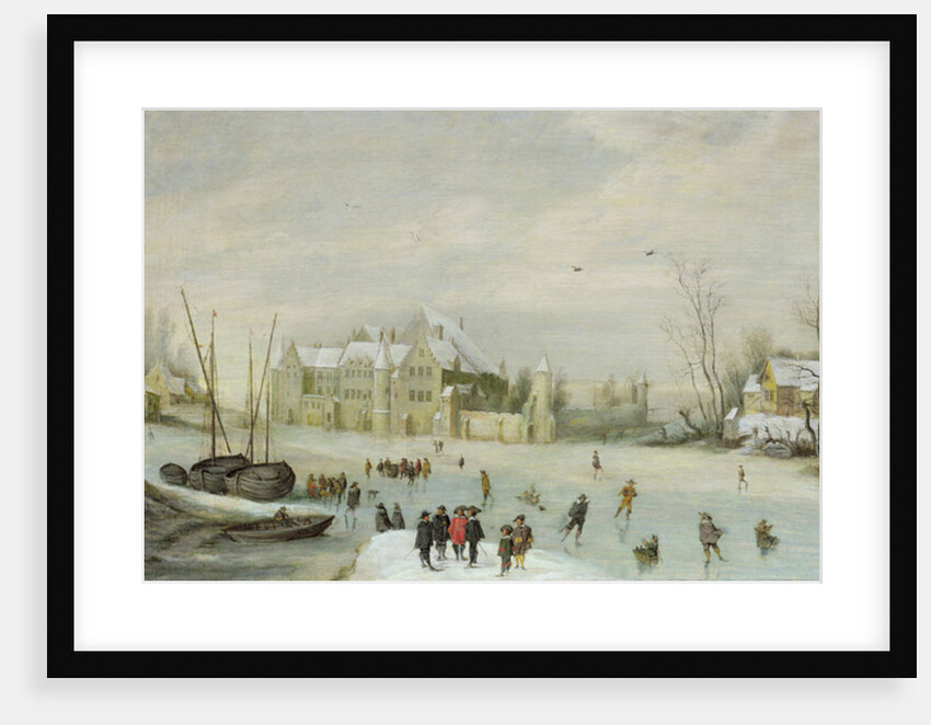 Winter Landscape by Barent Avercamp