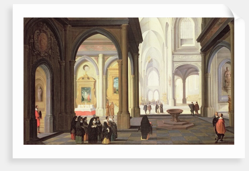 Church Interior by Antoni van Dalen