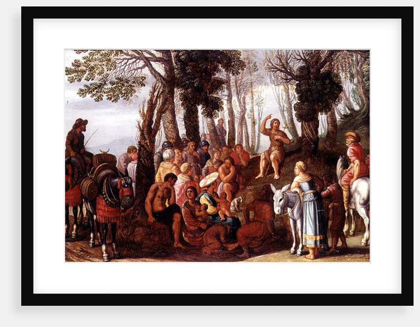 John the Baptist Preaching by Frans the Elder Francken
