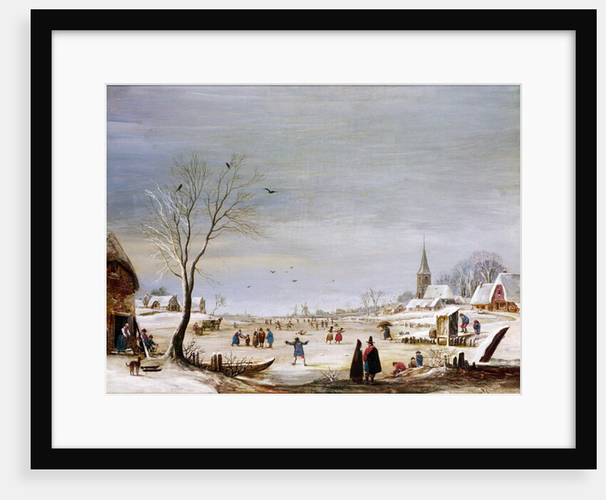 Winter Landscape by Aert van der Neer