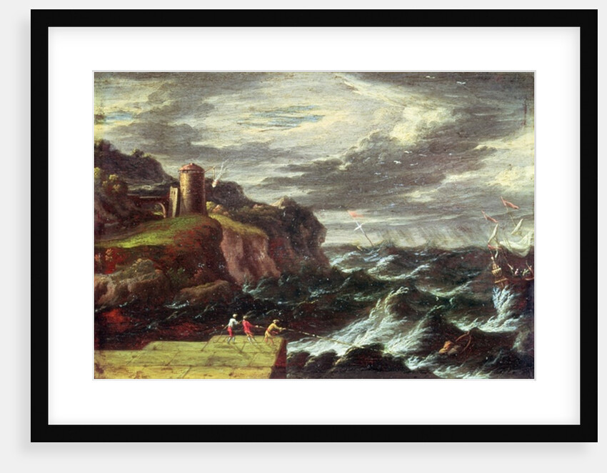 St. Paul arriving at Malta by Pieter the Younger Mulier