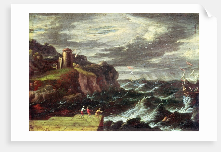 St. Paul arriving at Malta by Pieter the Younger Mulier