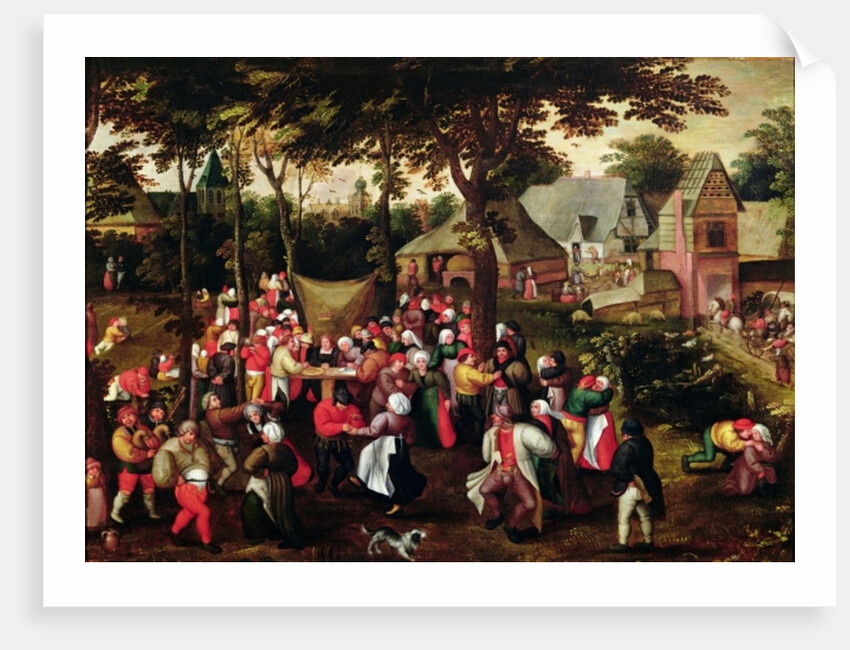 Wedding Feast by Pieter the Younger Brueghel