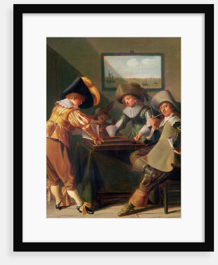 Backgammon Players, 17th century by Dirck Hals