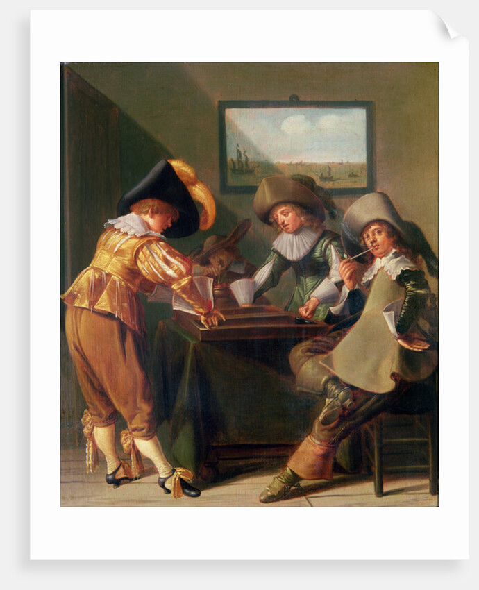 Backgammon Players, 17th century by Dirck Hals