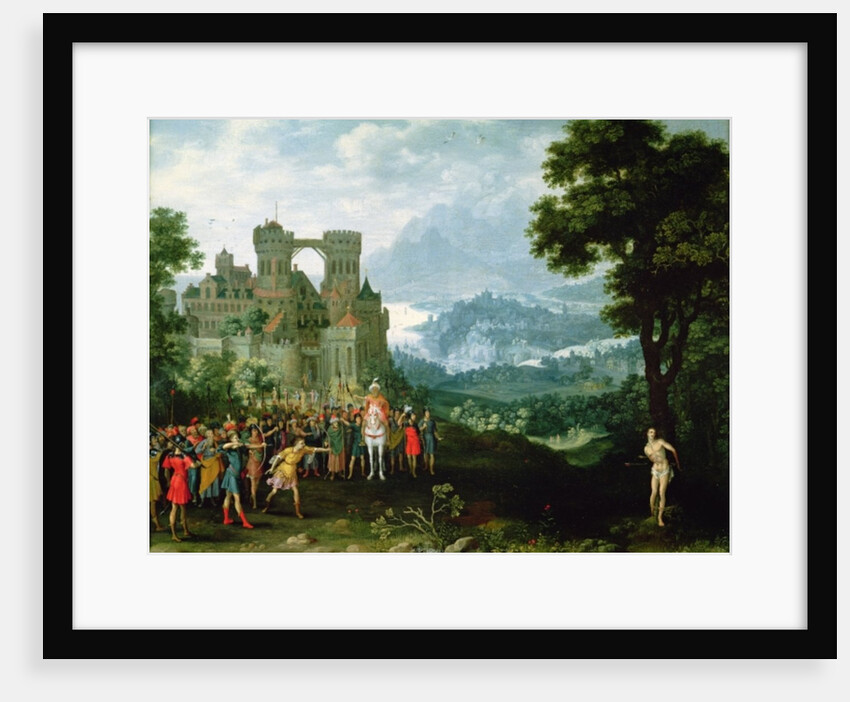 The Martyrdom of St. Sebastian by Pieter Schoubroeck