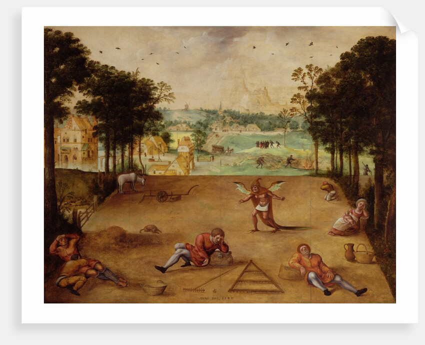 The Parable of the Wheat and the Tares, 1540 by Lucas van Gassel