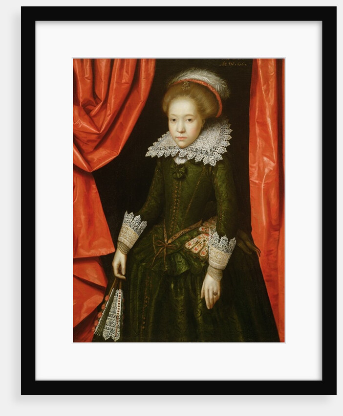 Portrait of a girl, 1616 by Marcus Gheeraerts