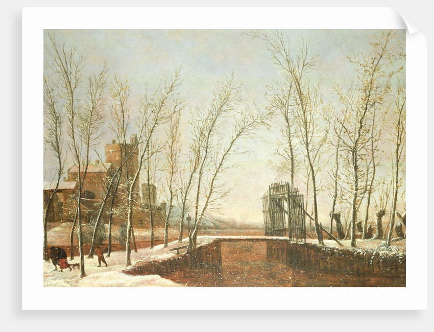 The Snowfall by Salomon Rombouts