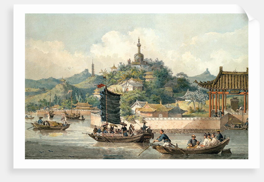 Emperor of China's Gardens, Imperial Palace, Peking, 1793 by William Alexander