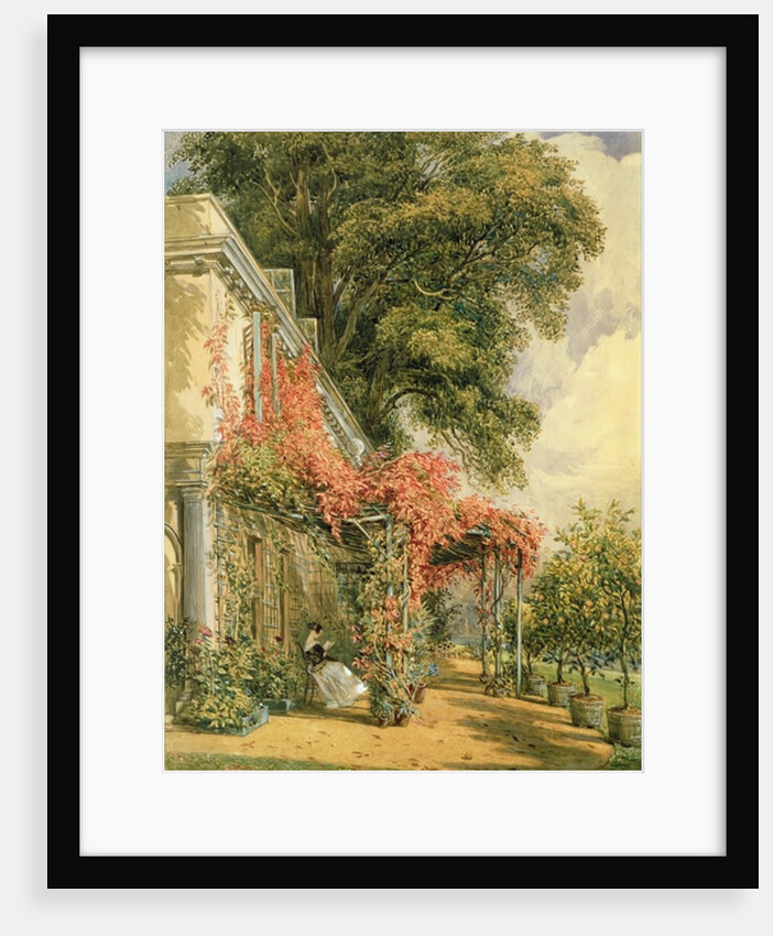 Garden Front of Mr. Robert Vernon's House at Twickenham by John James Chalon
