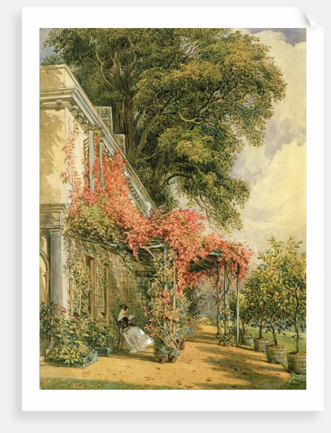 Garden Front of Mr. Robert Vernon's House at Twickenham by John James Chalon
