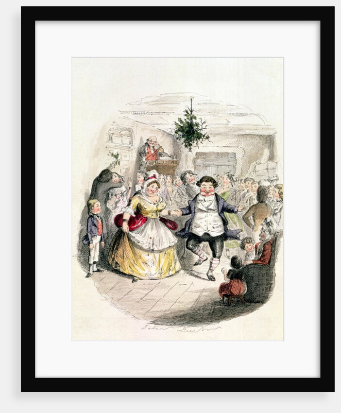Mr Fezziwig's Ball by John Leech