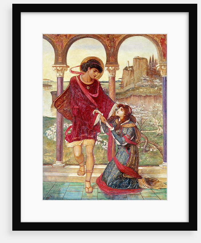 Tristan and Iseult, 1876 by John Melhuish Strudwick