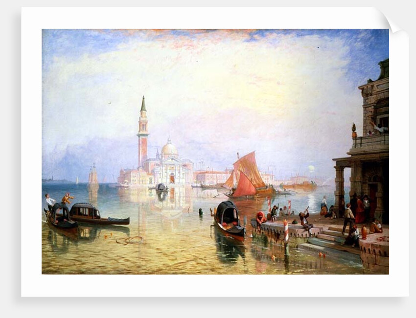Venetian Scene, c.1850 by James Baker Pyne