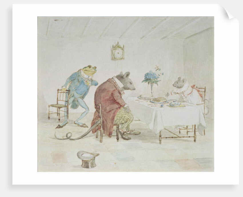 Pray, Miss Mouse, will you give us some beer by Randolph Caldecott