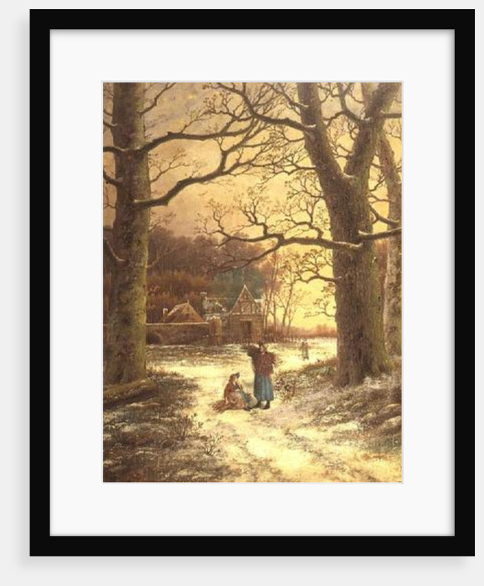 Gathering Winter Fuel by Johannes Hermann Barend Koekkoek