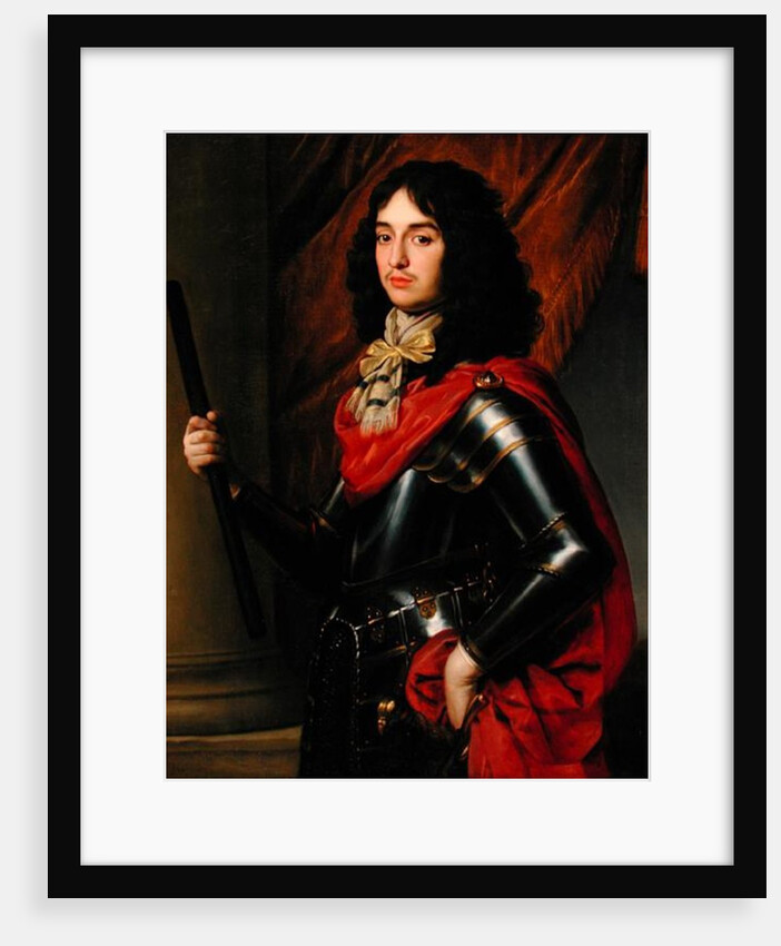 Portrait of Prince Edward of the Palatinate in Armour by Gerrit van Honthorst