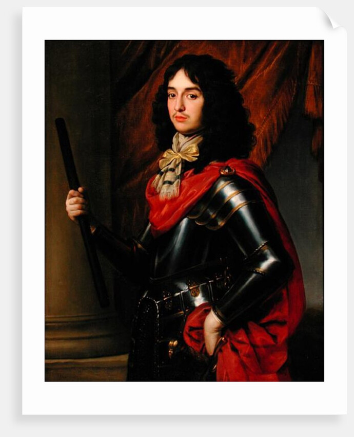 Portrait of Prince Edward of the Palatinate in Armour by Gerrit van Honthorst