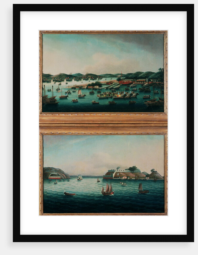 Hong Kong Harbour and Tiger's Mouth by School Cantonese