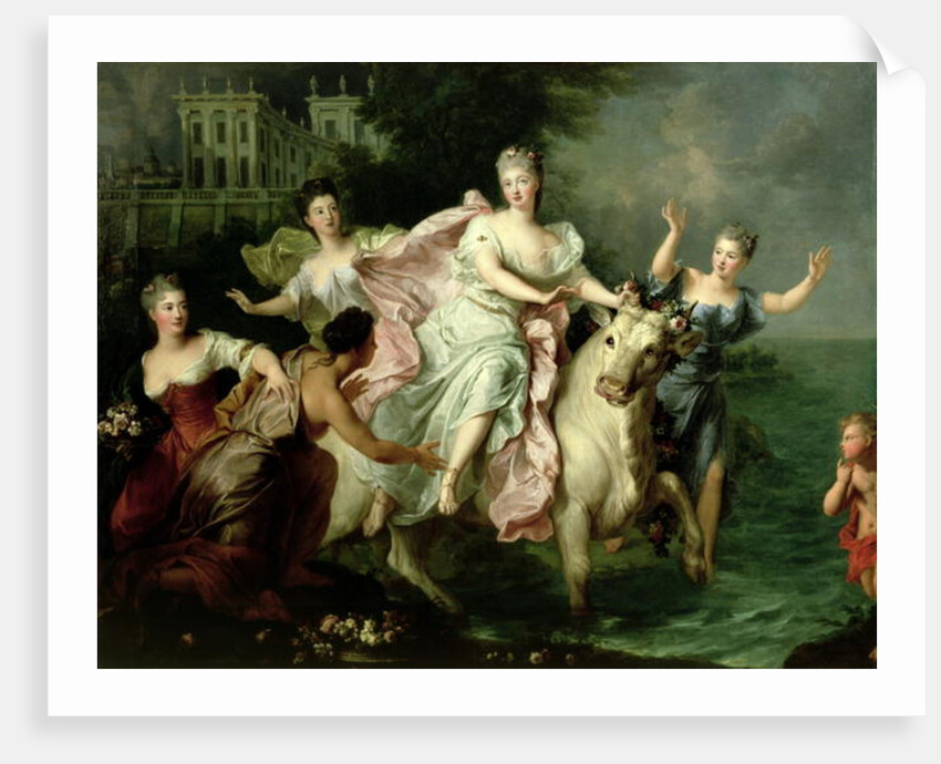 Europa Being Carried off by Jupiter Metamorphosed into a Bull, c.1700 by Pierre Gobert