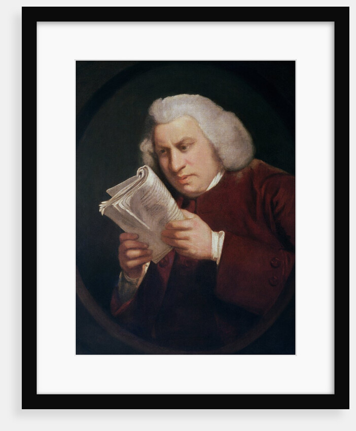 Dr. Samuel Johnson, 1775 by Joshua Reynolds