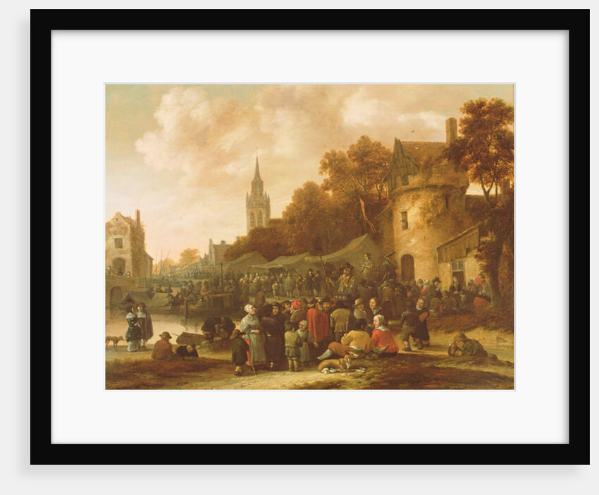 The Village Fair, 17th century by Salomon Rombouts