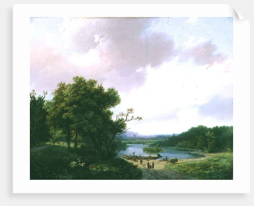 Rural Landscape, 19th century by Barend Cornelis Koekkoek