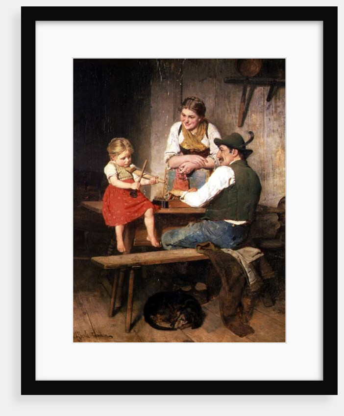 The Happy Family by Adolf Eberle